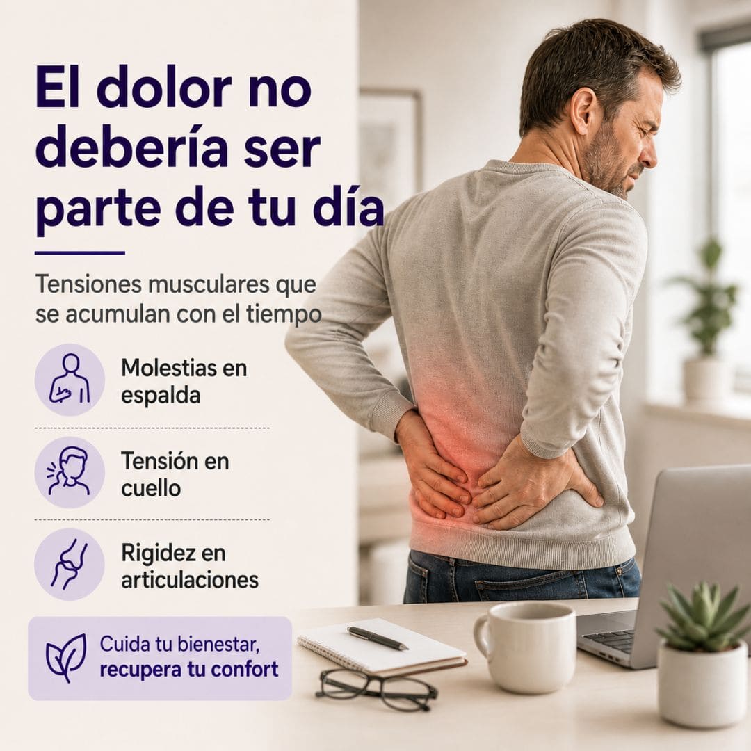 Gel Calmante de Alivio Muscular