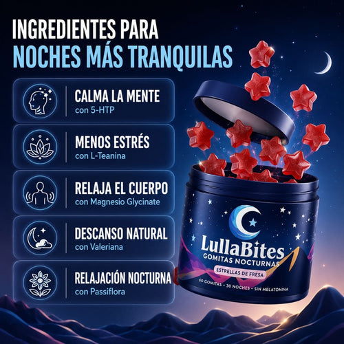 LullaBites™ – Duerme mejor. Despierta más ligero.