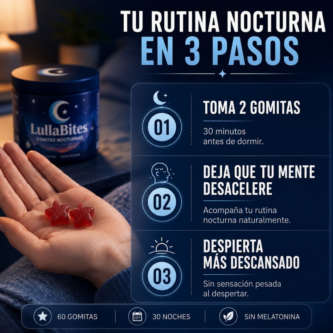 LullaBites™ – Duerme mejor. Despierta más ligero.