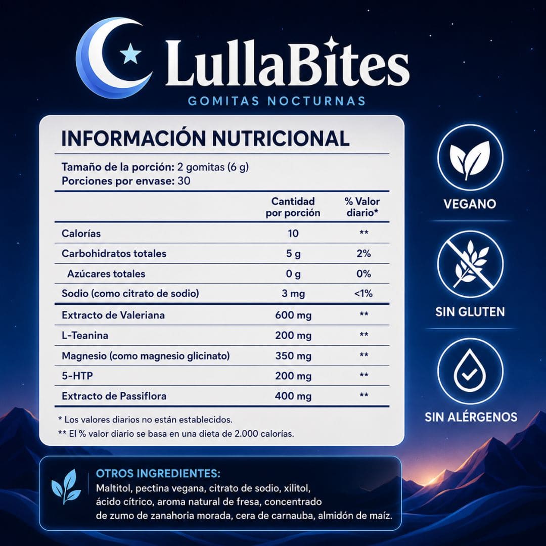 LullaBites™ – Duerme mejor. Despierta más ligero.