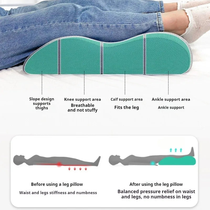 🦵 OrtoRelax® – La almohada que alivia tus piernas y espalda